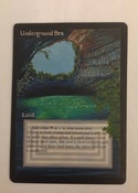 Revised dual carefully altered at length with completely new artwork showing an underground lake in Australia.